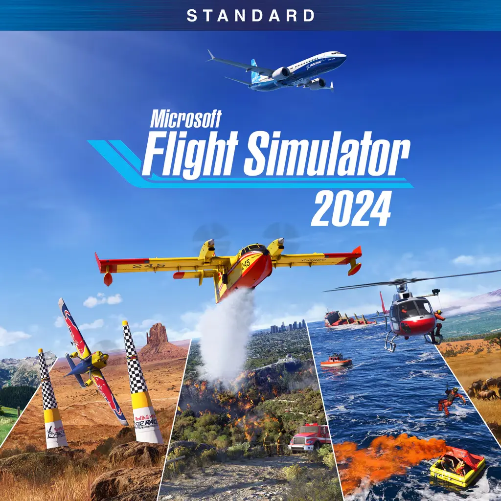Microsoft Flight Simulator 2024 webp خرید و قیمت اکانت قانونی بازی Microsoft Flight Simulator 2024 - Standard Edition برای Ps5 - تصویر 1